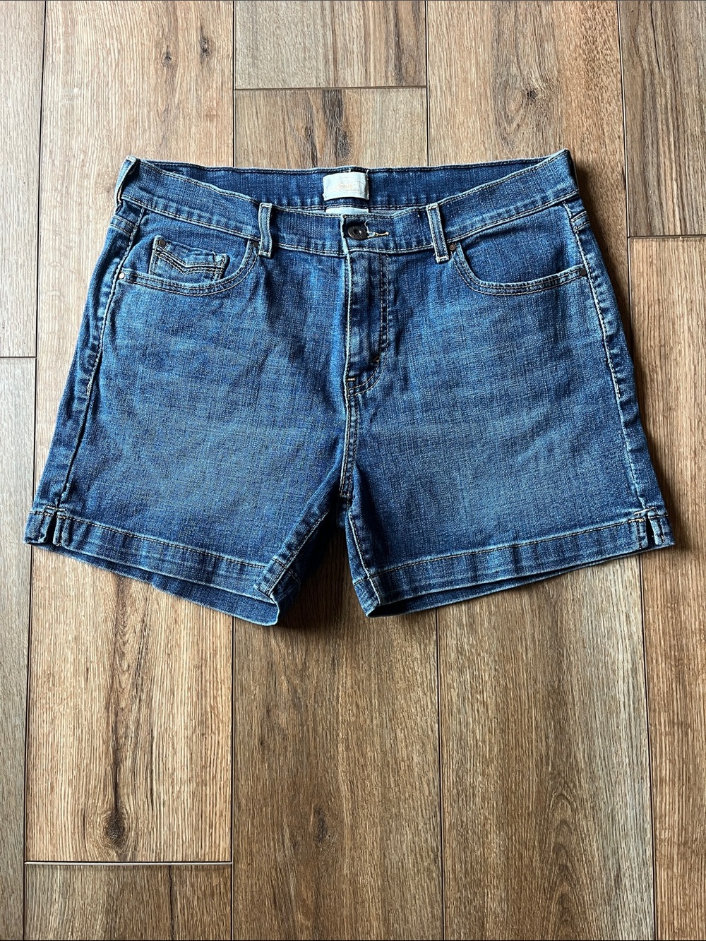 Levi's 515 Classic Blue Denim Jean Shorts